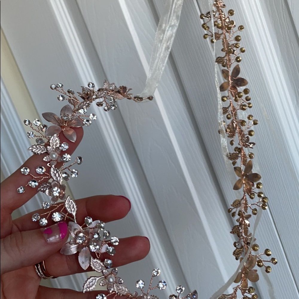 Formal Wedding Belt/Ribbon Mottif